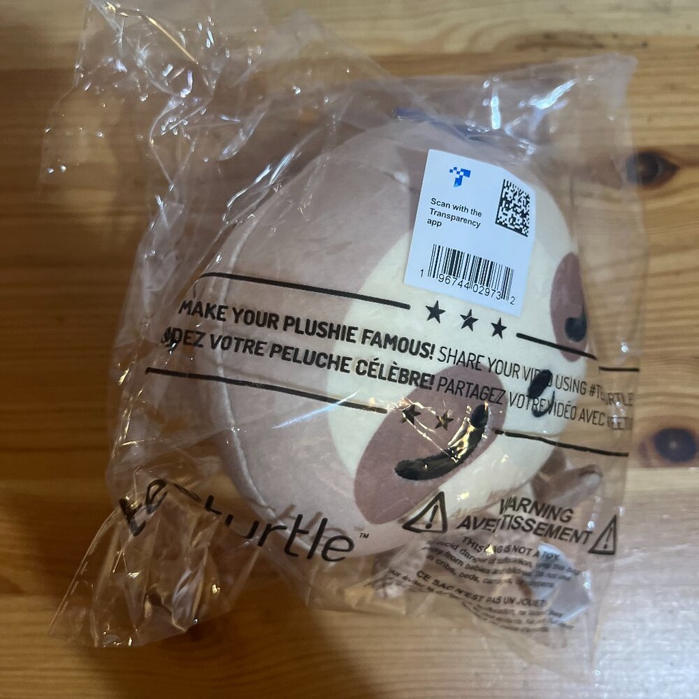 Teeturtle Comet The Sloth 5" Cloudheads Plushie Brand New
